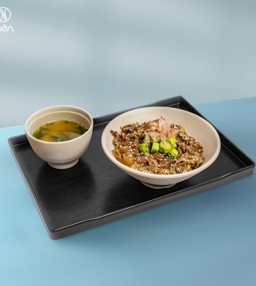 Cơm Bò Hầm Đậu Bắp Dashi 