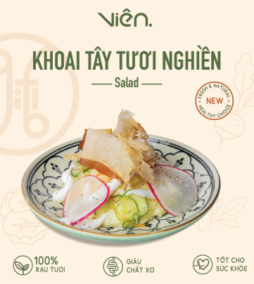 Salad Khoai Tây Tươi Nghiền