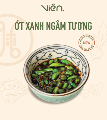 Ớt Xanh Ngâm Tương
