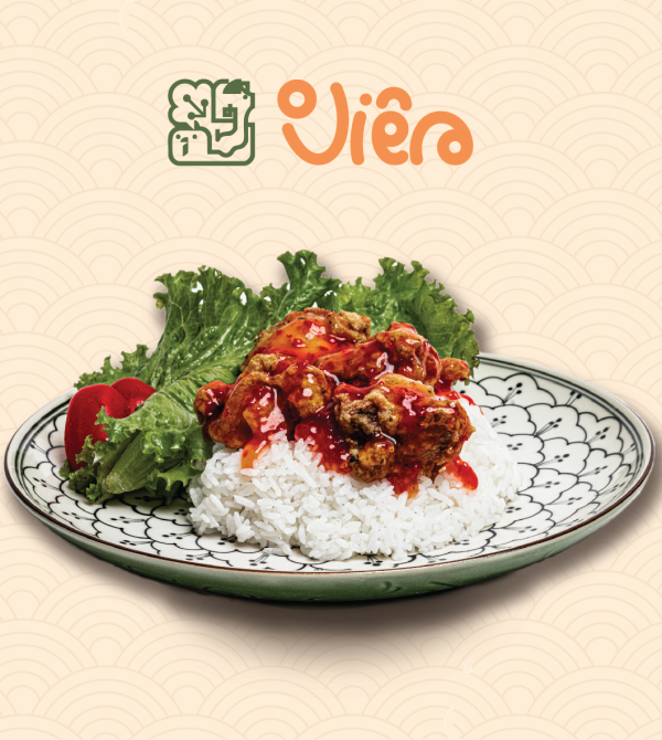 Cơm gà KARA-AGE sốt cay ngọt