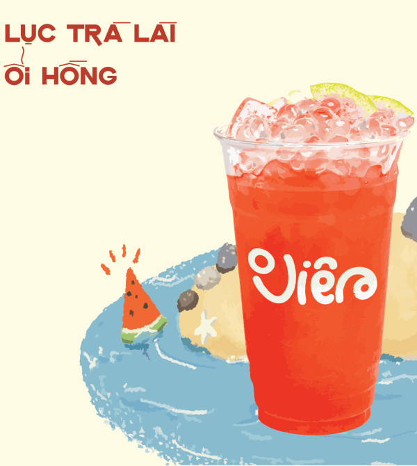 Lục Trà Lài Ổi Hồng (700ml)