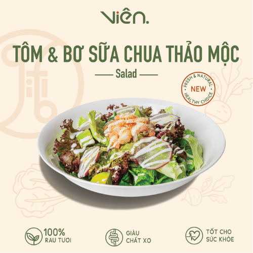 Menu salad mới