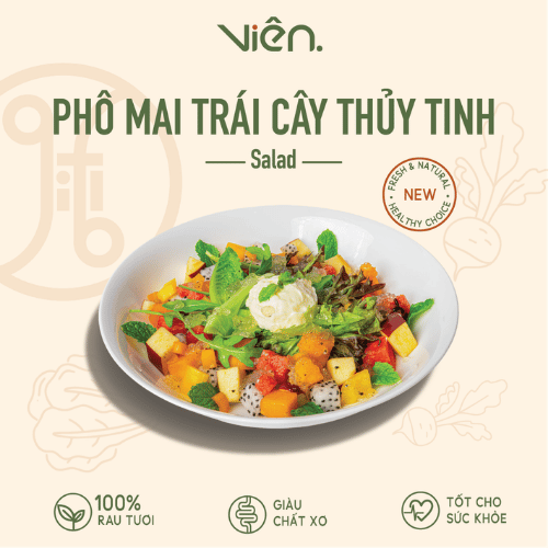 Menu salad mới